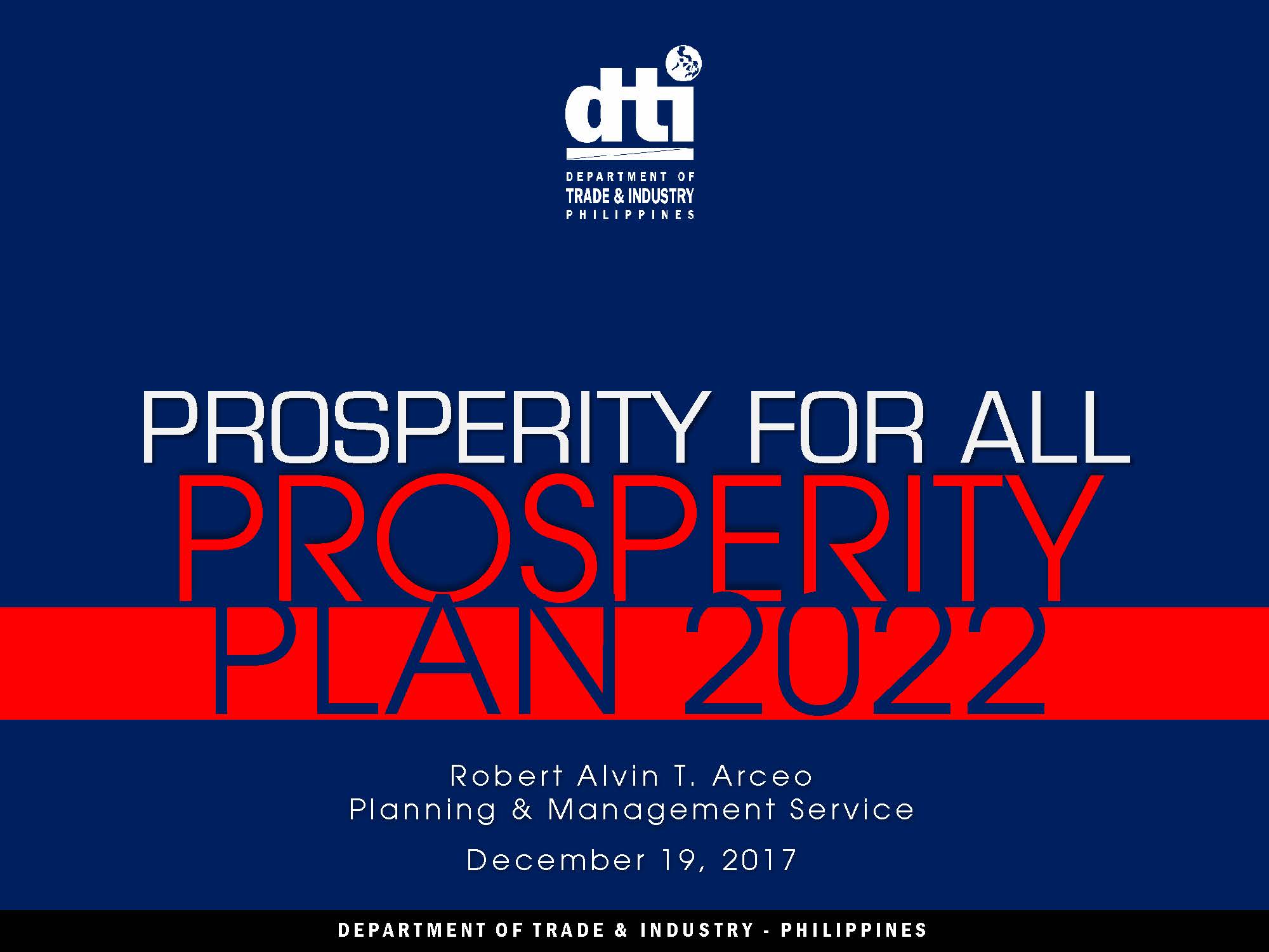 Prosperity Plan 2022