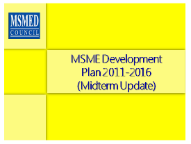 MSME Development Plan 2011-2016