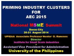 Priming Industry Clusters for AEC 2015