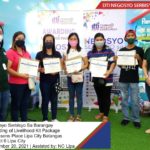 Group photo of Awarding of Livelihood Kit Package to Batangas Beneficiaries