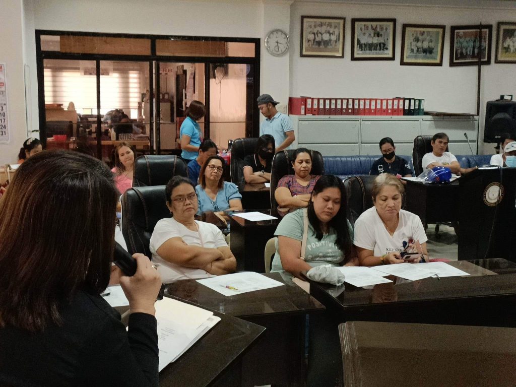 Discussion of the significance, procedure, and costs of BN registration, led by Ms. Nicole T. Chito, NCBC Guinayangan