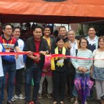 Ribbon Cutting Ceremony of the Adyo Bazaar joined by DTI Quezon Provincial Director Julieta L. Tadiosa