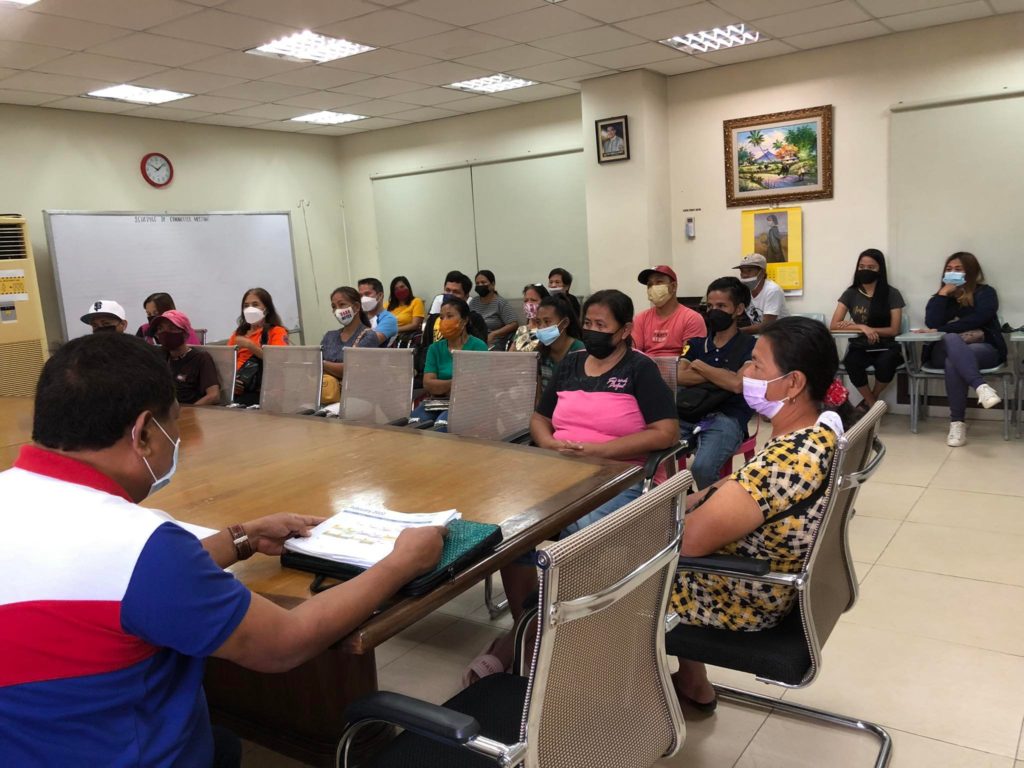 In photo: Negosyo Center Biñan City conducted Orientation on DTI Programs and Services as well as Profiling the Pangakabuhayan sa Pagbangon at Ginhawa (PPG) Beneficiaries from 9 identified barangays in Biñan City