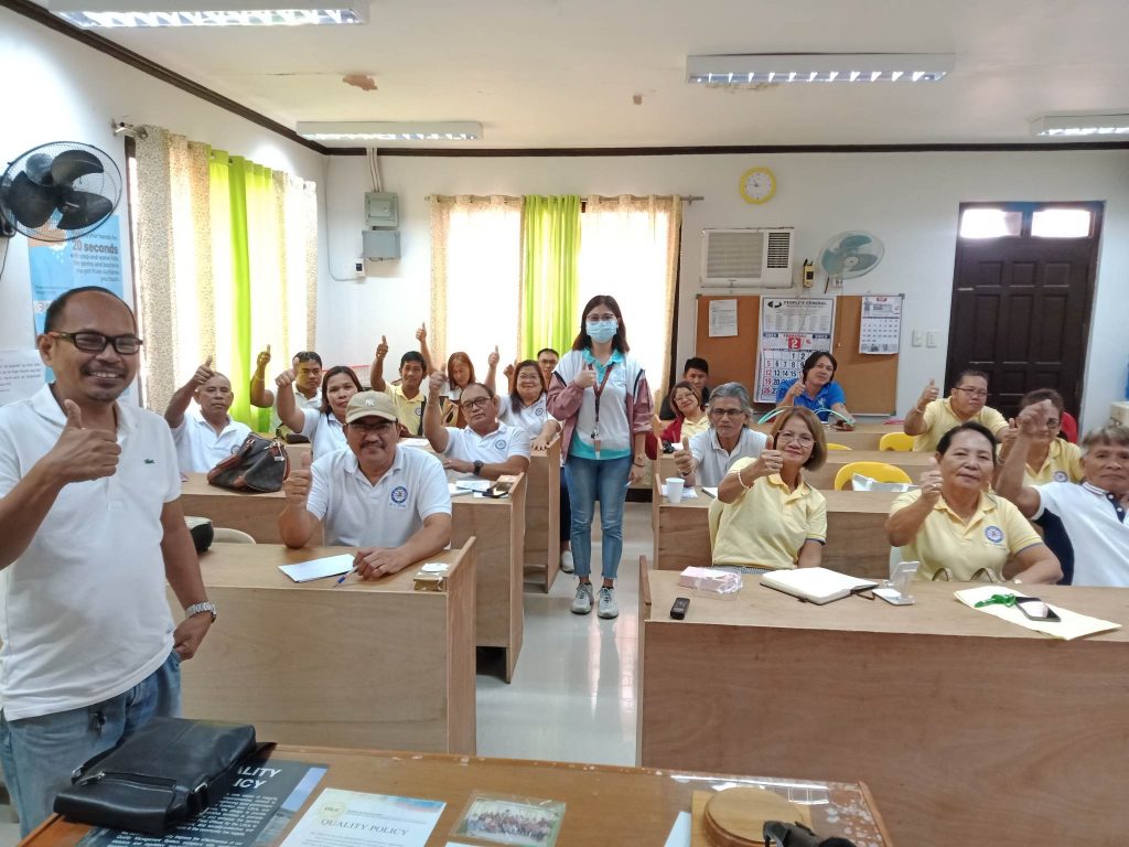 DTI Negosyo Center Padre Burgos together with the 22 Barangay Chairman of Padre Burgos