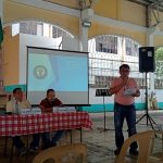 In photo: MPDC/Zoning officer EnP Romel B. Calzado during the public hearing