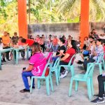 Negosyo Center (NC) Sariaya Senior Business Counselor (SBC) Shaye B. Nocus provided an orientation on How to Start a Business for members of the Rural Improvement Club.