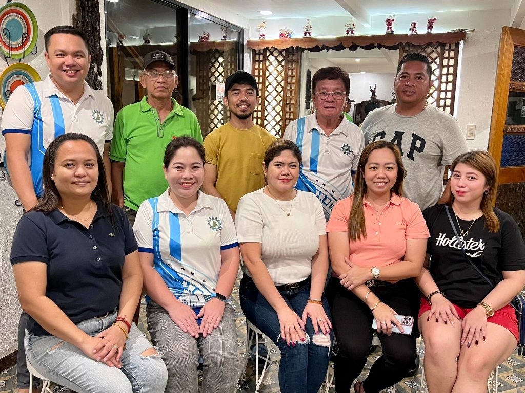 in photo: Negosyo Center Senior Business Counselor Shayne B. Nocus, participated in the Sariaya Chamber of Commerce Monthly Meeting.