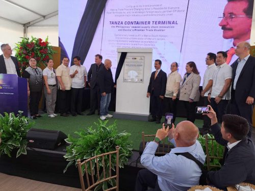 Asian Terminals Inc. (ATI) launches its newest inland container terminal in Tanza, Cavite