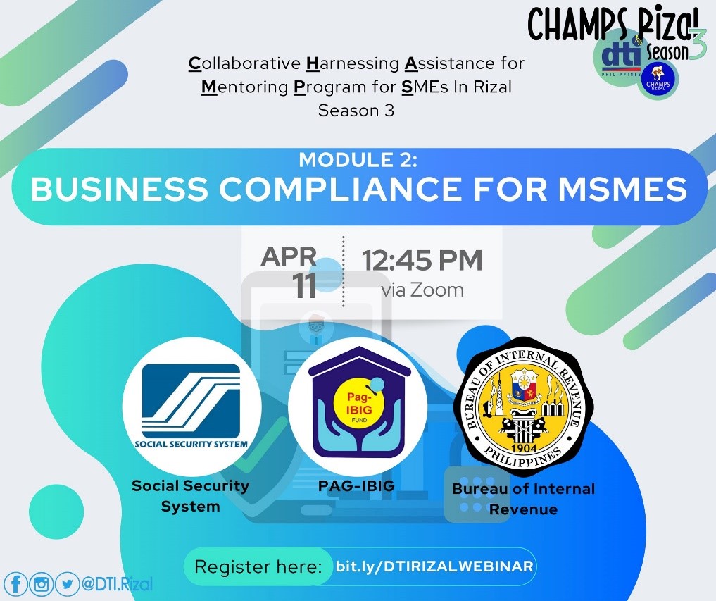 Infographics - Module 2: Business Compliance or MSMEs