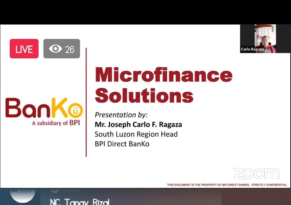 Microfinance Solutions Webinar presentation 