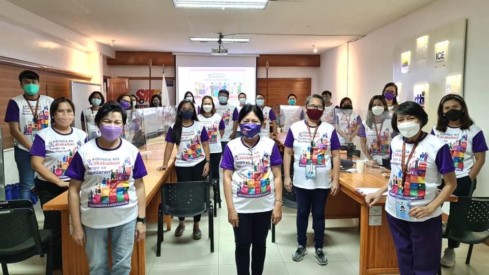 In photo: DTI Quezon in celebration of National Women’s Month