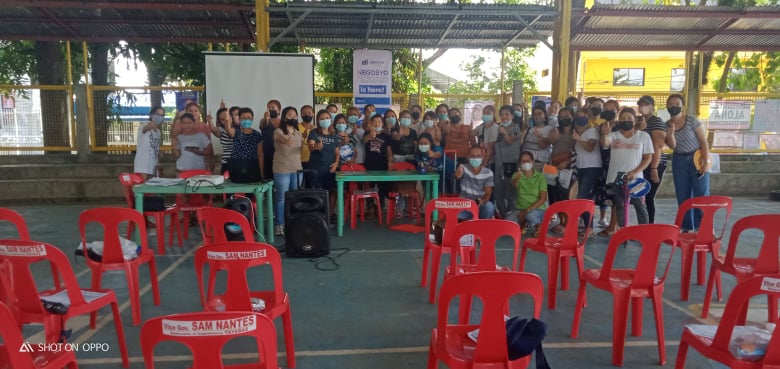 Group photo of the attendees of Livelihood Seeding Program – Negosyo Serbisyo sa Barangay