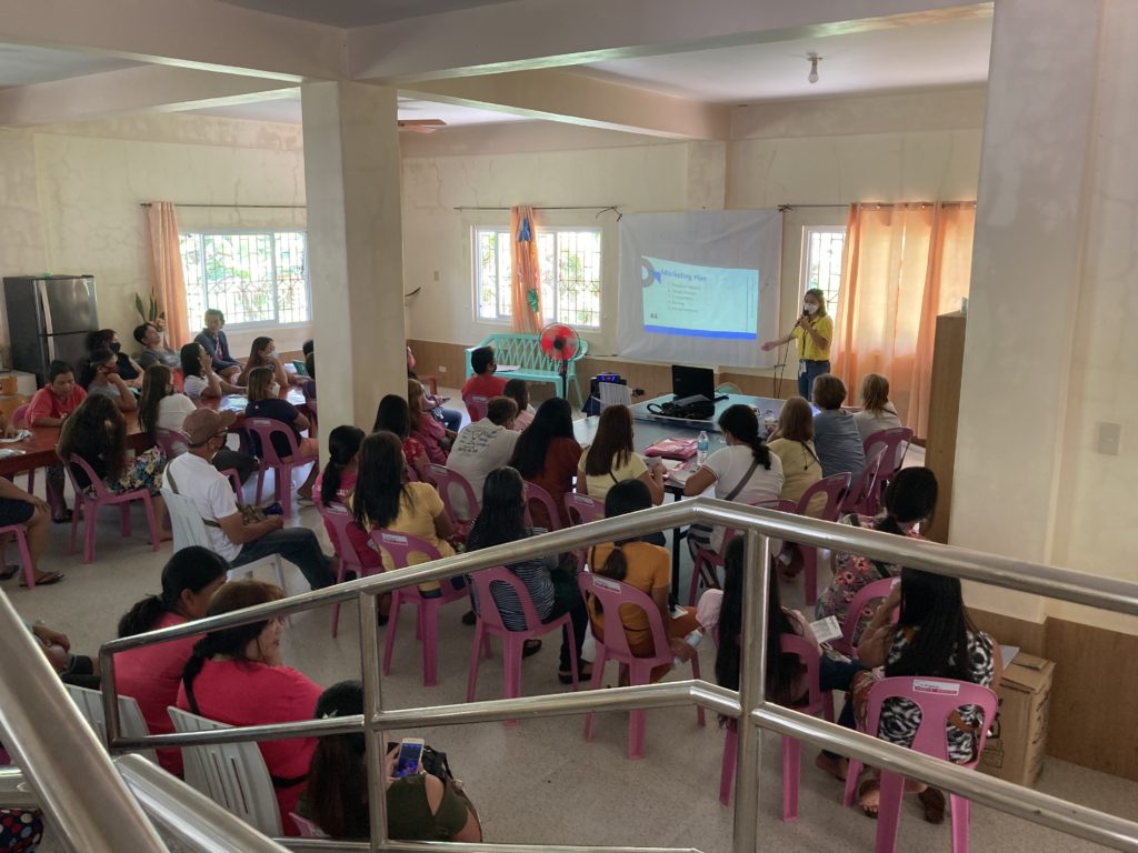 Ninety-four (94) residents of Liwayway, Mauban, Quezon attending the seminar