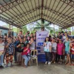 In photo: DTI Laguna together with the beneficiaries of LSP-NSB in Barangay Sisi, Guinayangan, Quezon