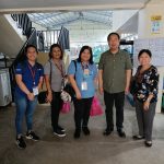 in photo: DTI Quezon, headed by PD Julieta L. Tadiosa, together with CTIDS Anna Marie V. Quincina, TIDS Honeylee O. Eclavea, and OTOP Support Staff Regine Avellano visit to Quezon exporters.