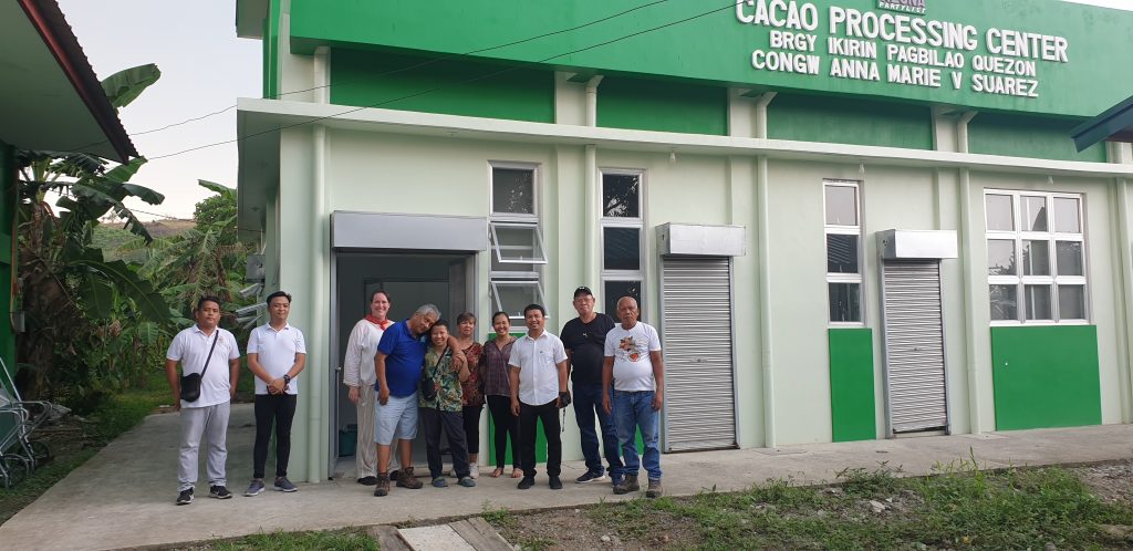 in photo:  DTI Quezon’s Shared Service Facilities (SSF) team led by SSF Provincial Coordinator Ma Graciela C. Ledesma and SSF Support Staff Dendro M. Pereda, visits the SICAP Facility in Pagbilao, Quezon.