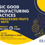 Basic Good Manufacturing Practices for Processed Fruits and Nuts Processors