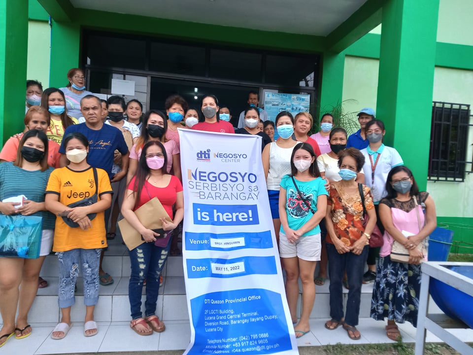 In photo: NCBC Rustia in Barangay Hinguiwin, Padre Burgos