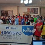 Negosyo Center Quezon together with the potential LSP-NSB beneficiaries in Barangay Cagbalogo, Quezon, Quezon
