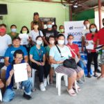 Negosyo Center Tiaong together with potential LSP-NSB beneficiaries in Barangay Lagalag, Tiaong Quezon