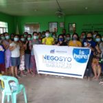 Group photo: NCBC together with the LSP-NSB beneficiaries in Barangay Minahan Norte, General Nakar, Quezon