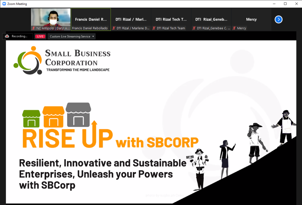 RISE-UP Fridays with SB Corporation
