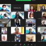 Screen capture of the attendees of CHAMPS webinar