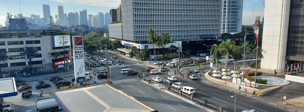 Photo of a road crossing in Makati