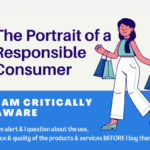 Portrait of a responsible consumer infographic