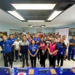 in photo: DTI Rizal and Technical Education and Skills Development Authority Cainta Training Center, together with the Technician Training attendees in Cainta, Rizal.