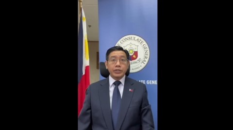 Consul General of the Philippines in Hong Kong, Atty. Raly L. Tejada, gave his introductory remarks during the webinar.