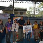 Photo shows one of the 55 sari-sari store owners who received livelihood kits from the Department of Trade and Industry (DTI) Rizal. From L-R: Mr. Aryan Llamasares, Negosyo Center Tanay Sampaloc, Business Counselor, Ms. Marlene D. De Luna, Senior Trade Industry Specialist DTI Rizal BDD, Mr. Bienvenido B. Magpantay, Negosyo Center Counterpart and CTEC Coordinator, Ms. Sharon Dioco, BDD Division Chief, Hon. Vice Mayor Rex Manuel Tanjuatco, Ms. Jennifer Frias, beneficiary from Barangay Tandang Kutyo, OIC Provincial Director Ms. Cleotilde Duran, ; Ms. Jonalyn Adaya, Trade Industry Development Specialist, and Ms. Karla Giannine Reynes, Business Counselor of Negosyo Center Tanay.