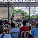 DTI Rizal in conducting profiling of 65 coconut farmers at Pililla, Rizal.