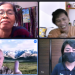 Screen Capture of the Participants of the Virtual Meeting