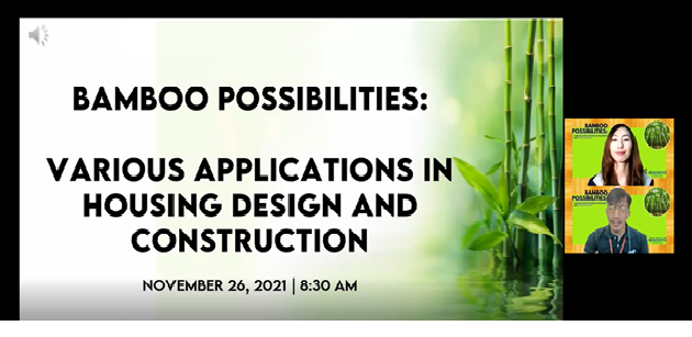 Screen capture of the Presentation Slide
