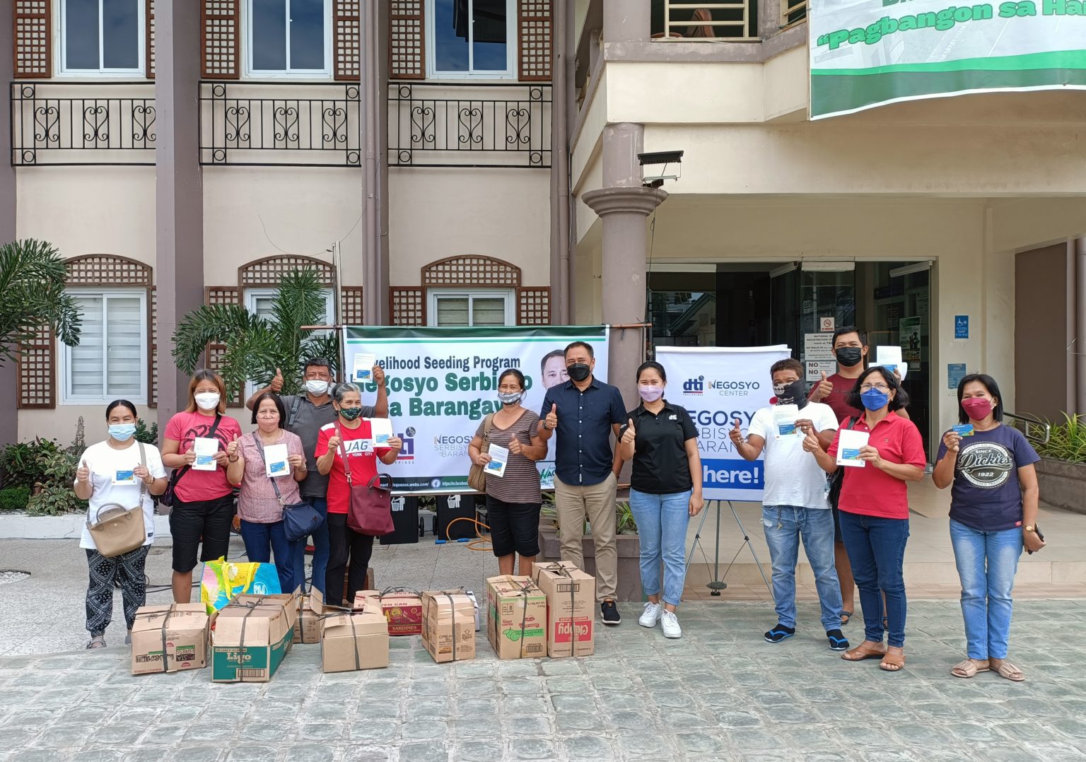 DTI Quezon through Negosyo Center San Antonio conducts awarding of ...