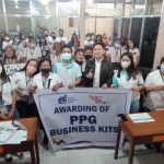 DTI Quezon together with 14 beneficiaries of livelihood kit from Candelaria, Quezon