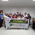 DTI Quezon Provincial Director Julieta Tadiosa, together with DTI Region 2 (Cagayan Valley Region), led by the Regional Coconut Industry Focal Person, Ms. Manilyn Ponce