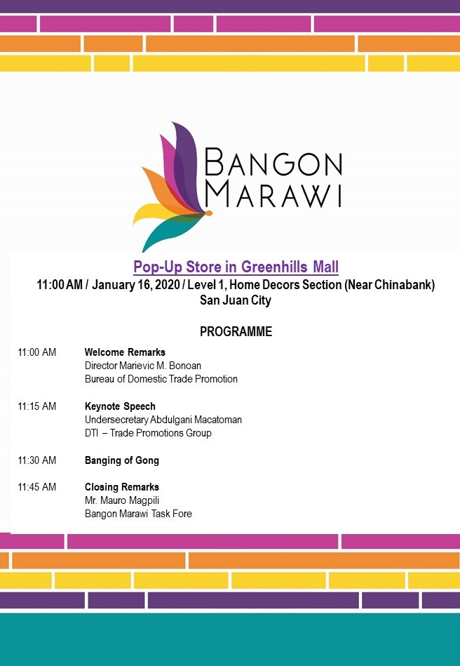 Advisories - 01_15_2020-Bangon-Marawi-Program-Greenhills_aa