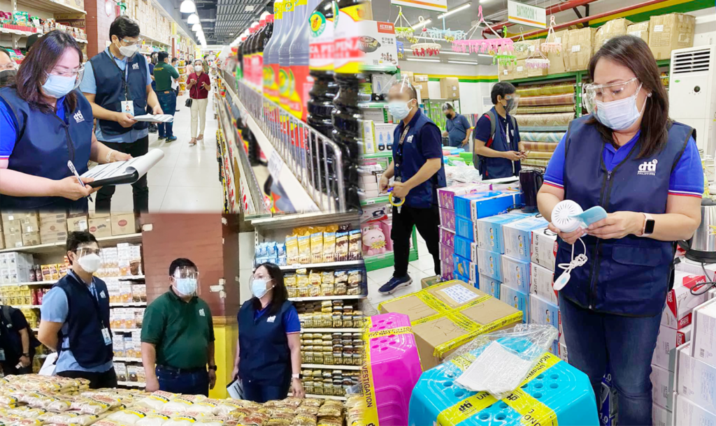 Consumer Protection Group Usec. Ruth B. Castelo conducts monitoring and enforcement operations in supermarkets