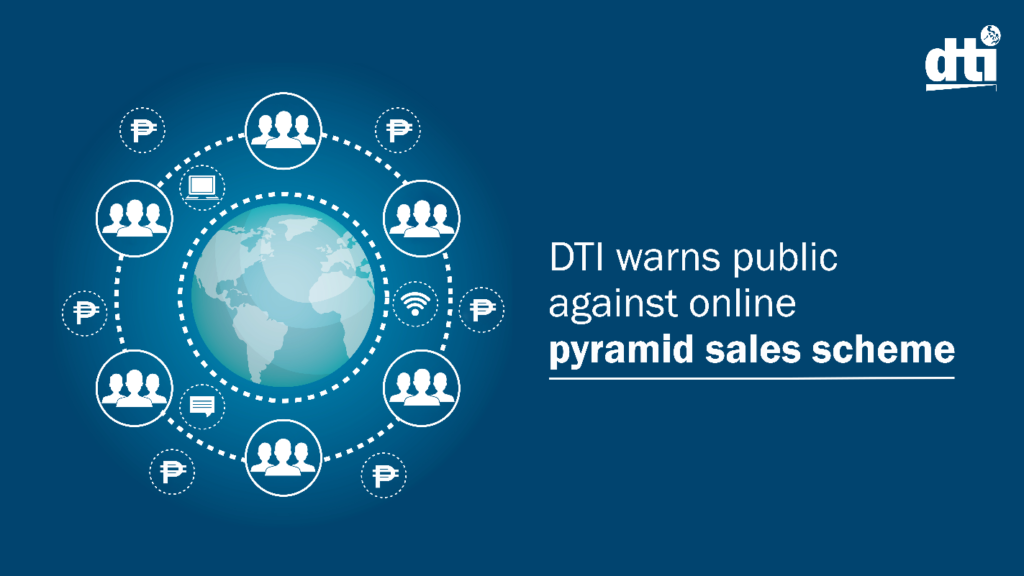 Social Card - DTI warns public against online pyramid sales scheme