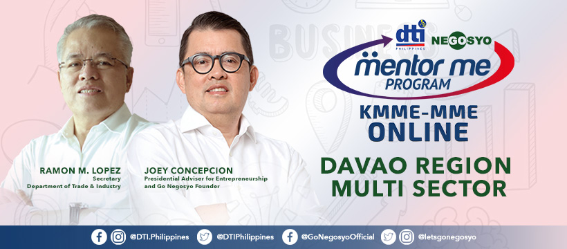 KMME-MME Online: Davao Region Multi Sector Poster