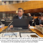Philippines joins other WTO members in pushing for solution to challenges facing the Multilateral Trading System
