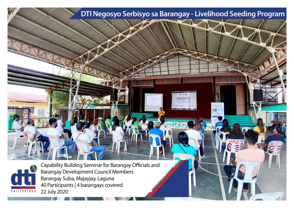 DTI Negosyo sa Barangay Seminar