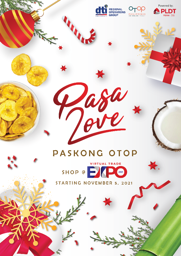 A Pasalove Paskong OTOP poster