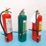 Fire extinguishers come in different types to put out different classes of fire,