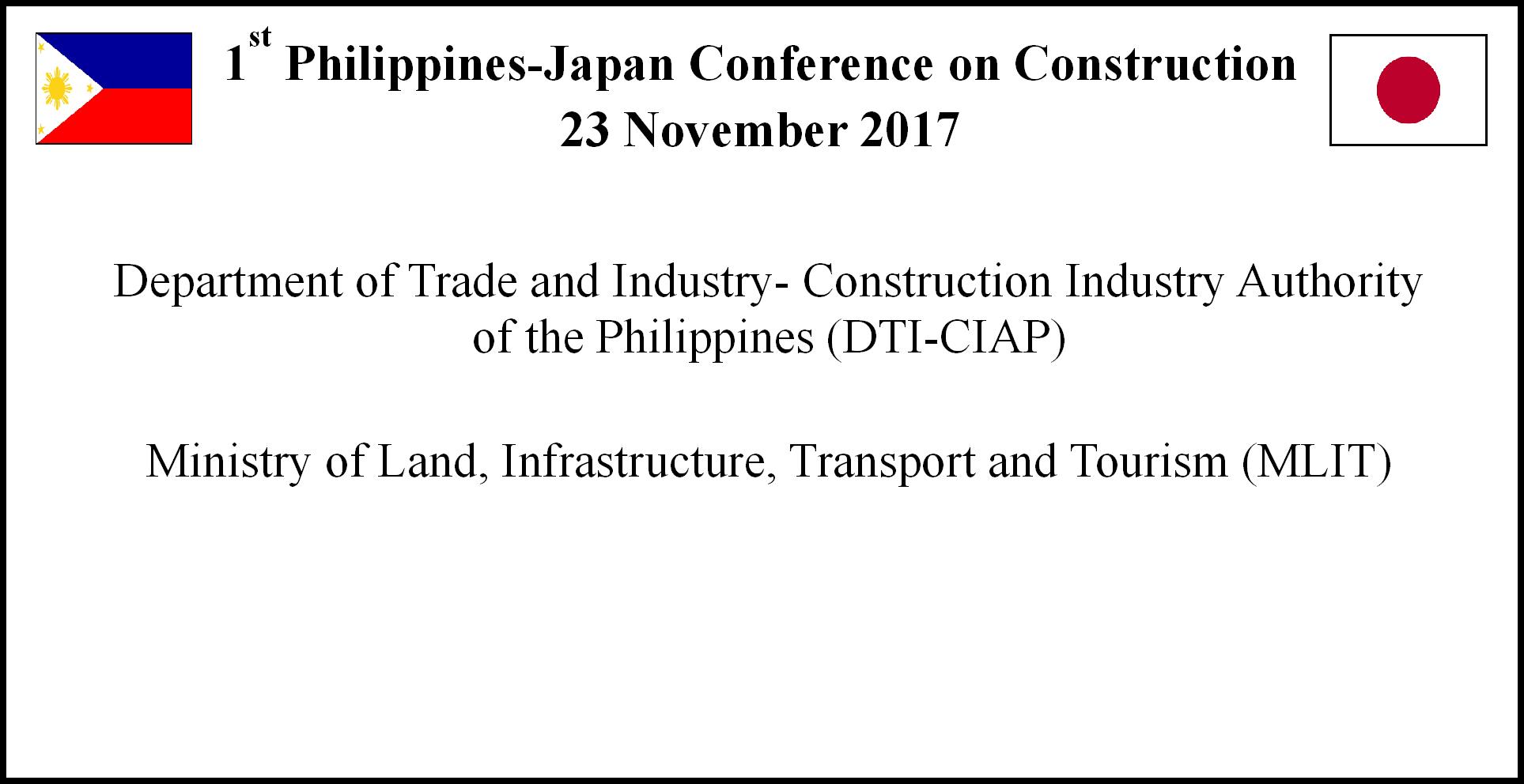 PH Japan Conference on Construction 2017
