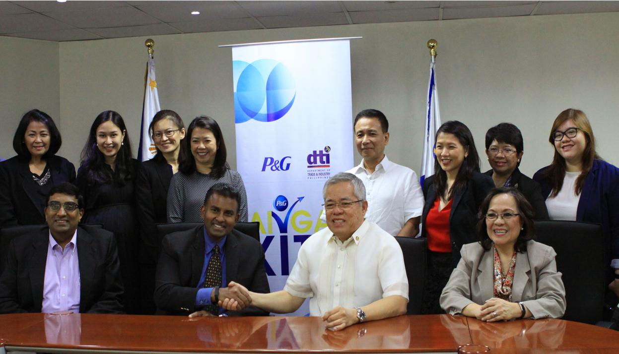 DTI and P&G push for MSME development via Angat Kita Program