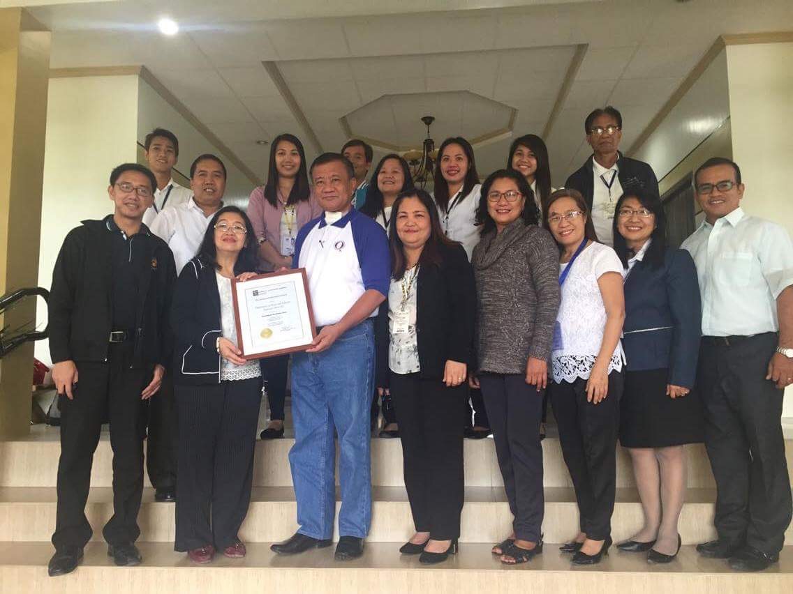 DAP recognizes DTI 2 for participating in National GEC 02