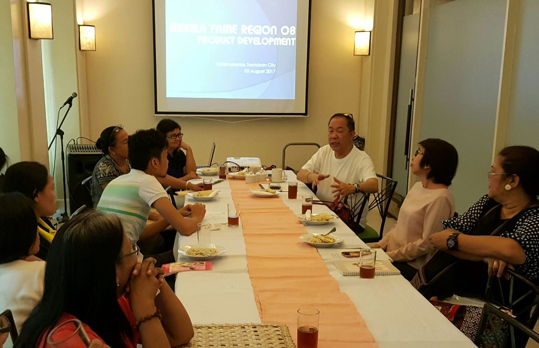 CITEM's Clayton Tugonon with the MSMEs joining Manila FAME